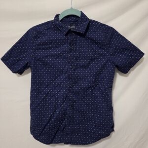 Childrens Place Navy Blue Boy's Shirt
